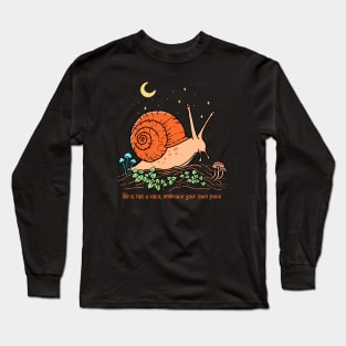 Happy Snail Long Sleeve T-Shirt